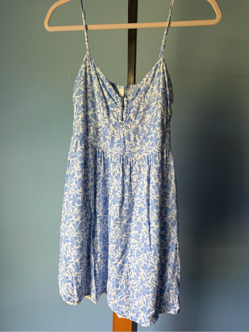 Gentle Fawn Blue and White Floral boho Dress
